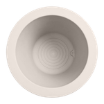 pure cilinder high 40 linnen wit